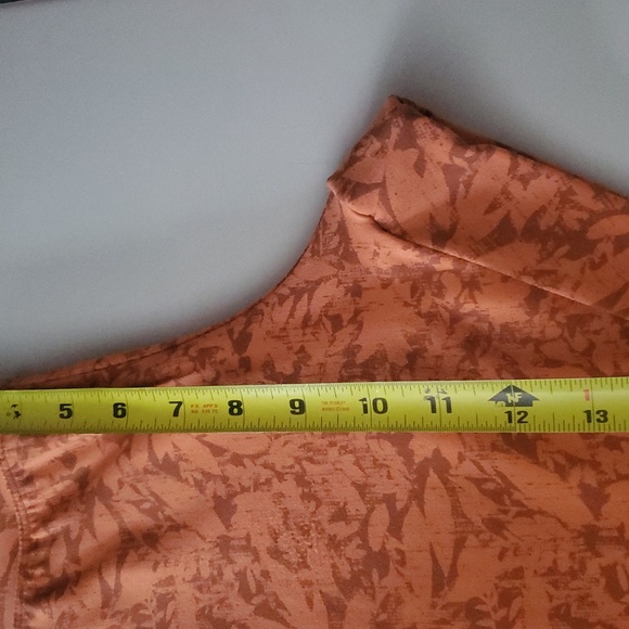 REI CoOp Take Your Time 7/8 Leggings Size Large Orange Super Soft Side Pockets - Picture 10 of 11